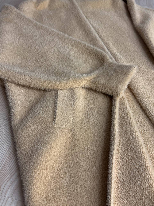 Кардиган жіночий Fancy Matinee 30740 ангора довгий з кишенями, бежевий, one size Київ - фото 12