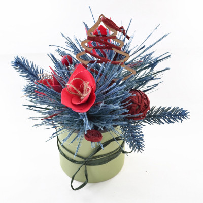 Прикраса декоративна YES! Fun композиція Святкова рапсодія 22 см (904218) Вінниця - фото 1