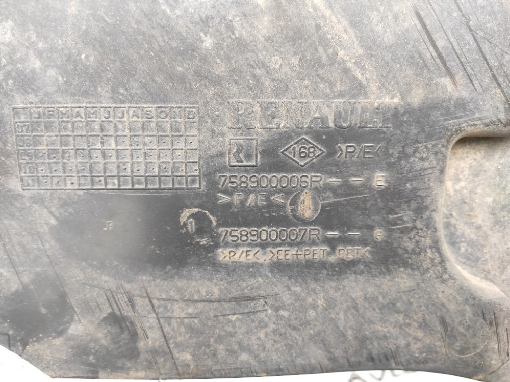 Захист під двигун Renault Scenic III 2009-2016 (758900006R) Ковель - фото 2