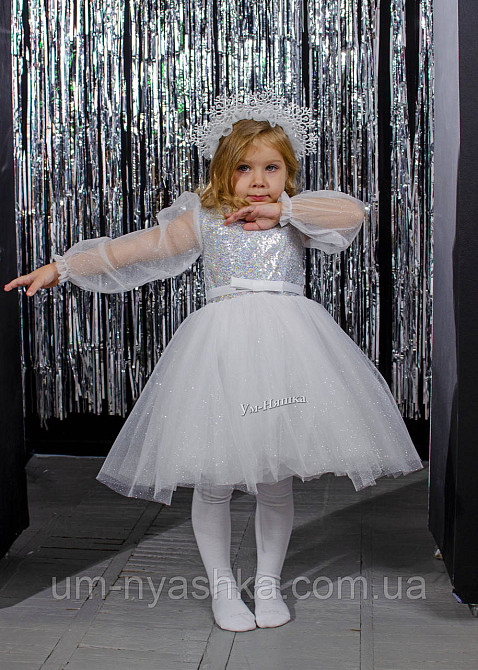 Дитяча сукня Сніжинка 110-122 Кривий Ріг - фото 9