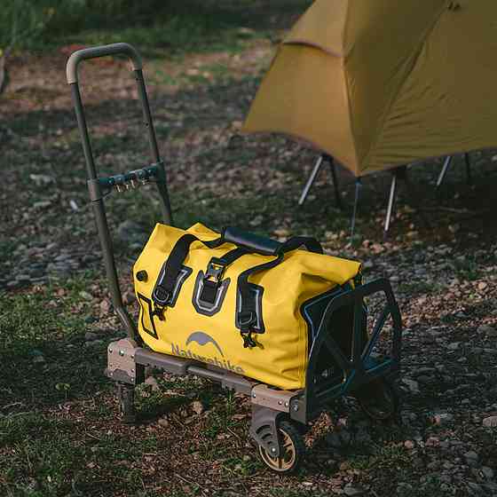 Водонепроникна дорожня сумка Naturehike CNK2450XB015, 90 л, жовта Київ