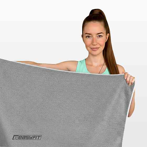 Спортивний рушник EasyFit RoyalWing 140х60 см з мікрофібри + кейс Коломия