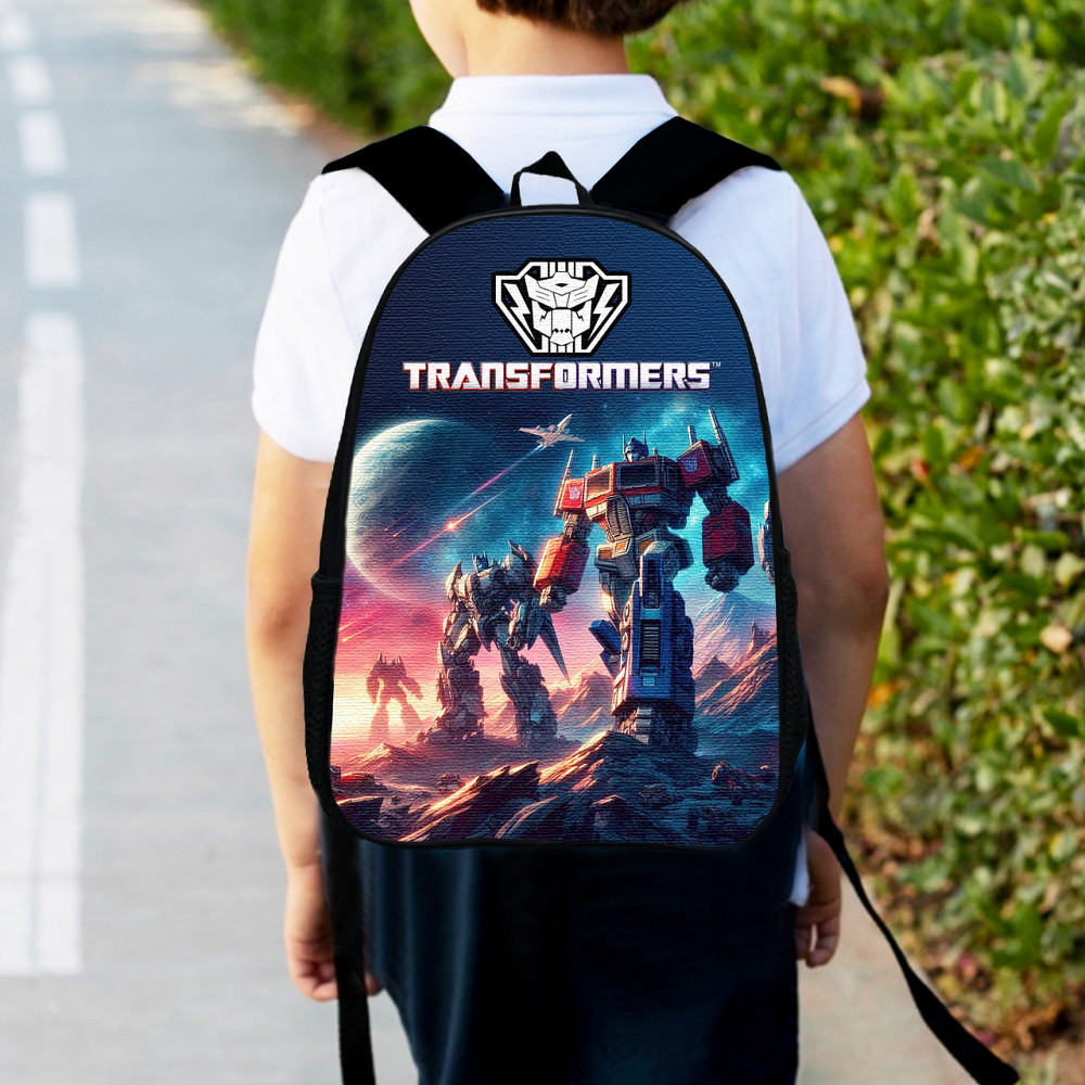 Рюкзак дитячий Трансформери «Transformers» 34х27см, міський ранець для хлопчика з принтом (00568) Київ - фото 1