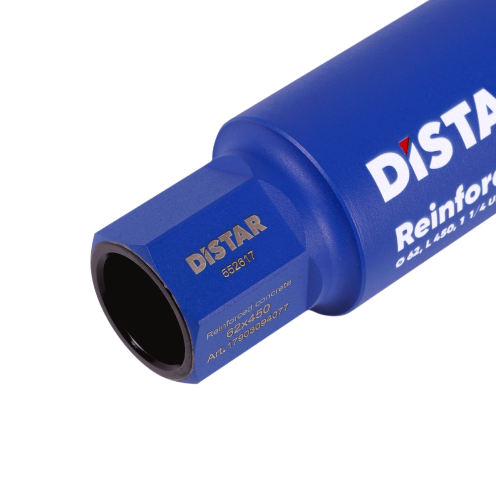Професійне свердло алмазне Distar DDS-W 62x450x1 1/4 UNC Reinforced concrete (17903094077) Київ - фото 2