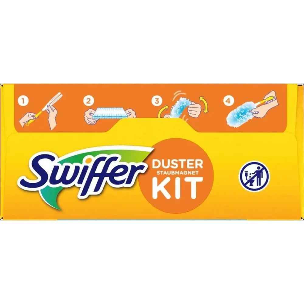 Щітка магніт для прибирання пилу Swiffer duster, піпідастр із 3 змінними насадками Львів - фото 3
