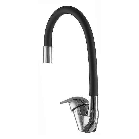 Смеситель для кухни EcoMix ENERGO E-GEZ-203SLR-BLACK (000019168) Киев