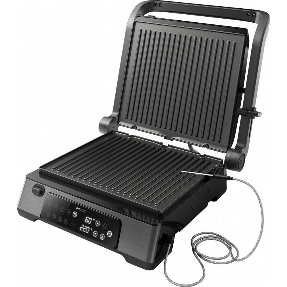 Гриль Philips HD6307/70 чорний, сріблястий Харків - фото 5