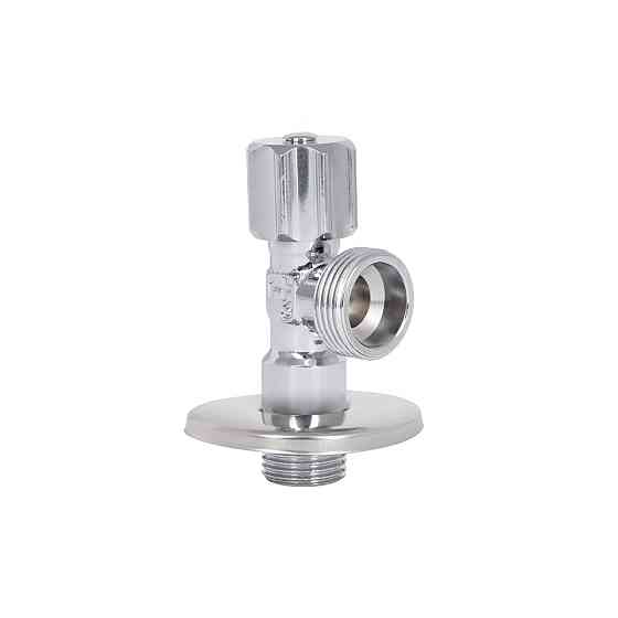Кран кутовий Thermo Alliance Standart (ручка шестигранник) з вент.буксою 1/2"Н х 3/4"Н SF3441520 Київ