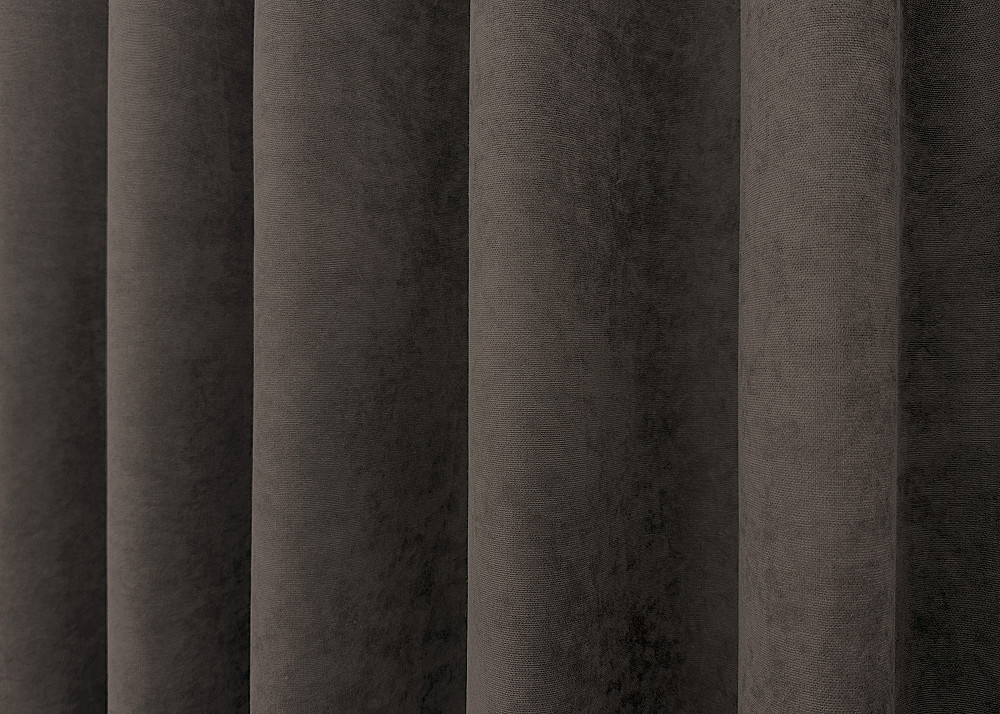 Комплект готовых штор VR-Textil Микровелюр Petek YL № 1892ш Венге 150х270 см 2 шт (33-0950) Киев - изображение 7