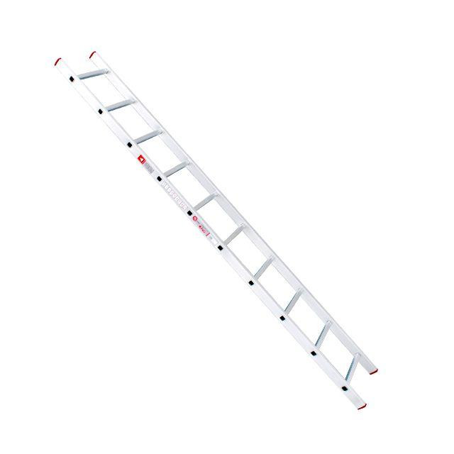 Драбина алюмінієва приставна, 10 сходів, 2,84 м, 150 кг INTERTOOL LT-0110 Київ - фото 1
