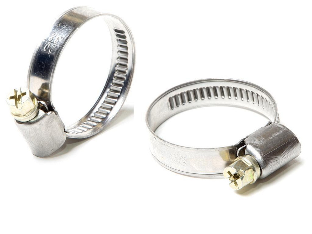 Хомут червячний 20-32 нержавійка Харків - фото 1