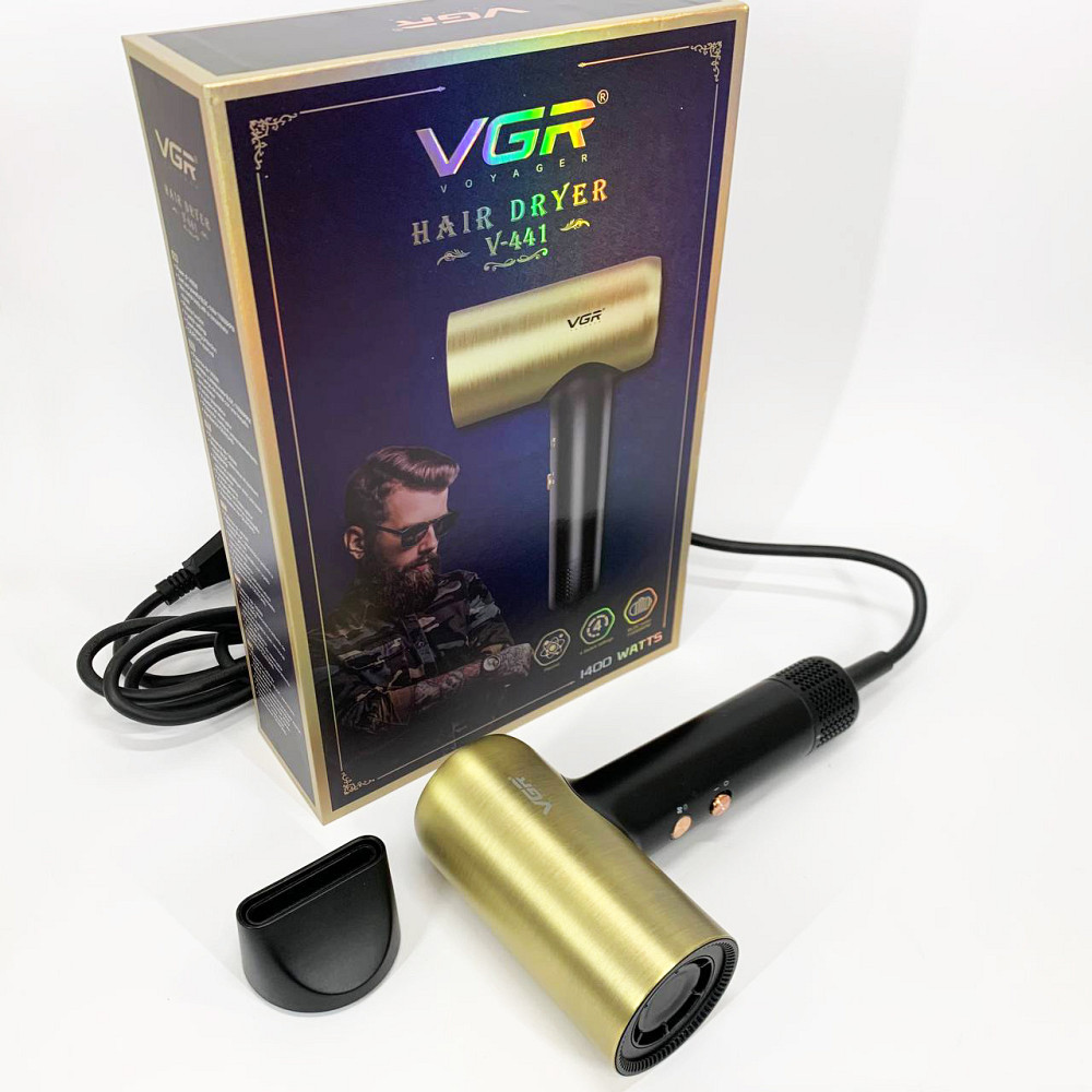 Фен звичайний для укладання волосся VGR V-441, Фен для укладання зачіски Хороший дому WB-29 Львів - фото 4