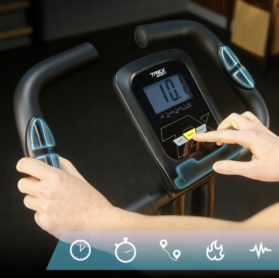 Велотренажер Trex Sport TX-360XB PYRO магнітний чорний Київ