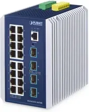 Комутатор Planet IGS-6325-16T4X IP30 Industrial L3 16-Port (IGS632516T4X) Київ