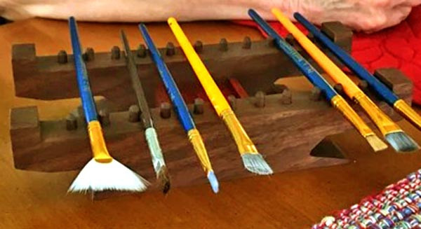 Органайзер для пензлів "Прамері" капучино Миколаїв - фото 1