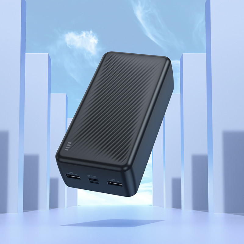 Внешний аккумулятор BOROFONE BJ55B Graceful power bank(30000mAh) Black Киев - изображение 5