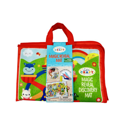 Набор для творчества Let's Craft "Магічні перетворення" Жваве містечко водна розмальовка-килимок (MRM001-E) Винница - изображение 1