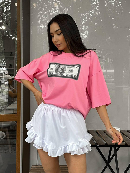 Женская летняя мини юбка-шорты «KAPRI» из креп шифона Одесса - изображение 5