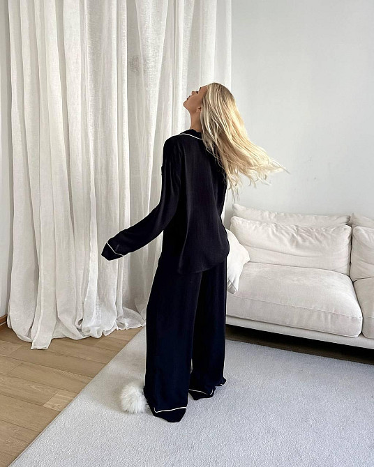 Жіноча стильна піжама двійка турецький трикотаж 46/48 Одеса - фото 3