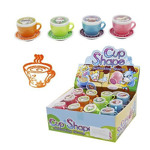 Штампи дитячі "Чашка з блюдцем", 4 види, в дісплеї/24/, ЦІНА ЗА шт Київ - фото 1