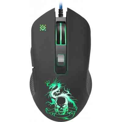 Мишка Defender Sky Dragon GM-090L Black (52090) Вінниця