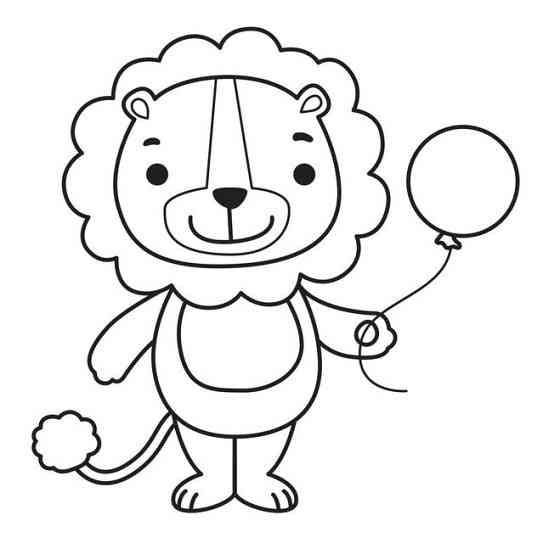 Детская раскраска для малышей 