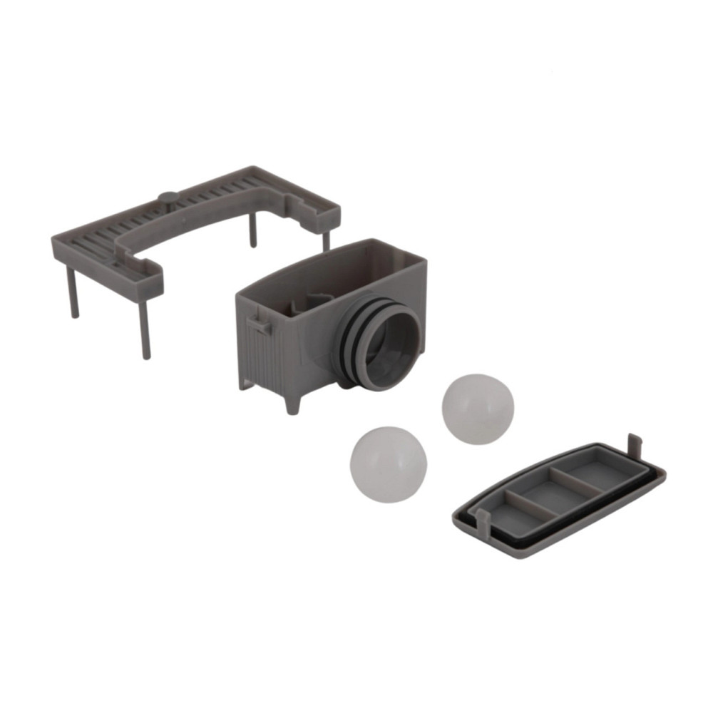 Трап из нержавеющей стали Qtap Scorpio Tile900 линейный под плитку (поворотный сифон/сухой затвор) Киев - изображение 6