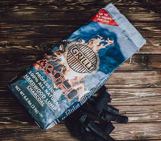 Деревне вугілля 3 кг GRILLI 77782 Код: 004633 Рівне