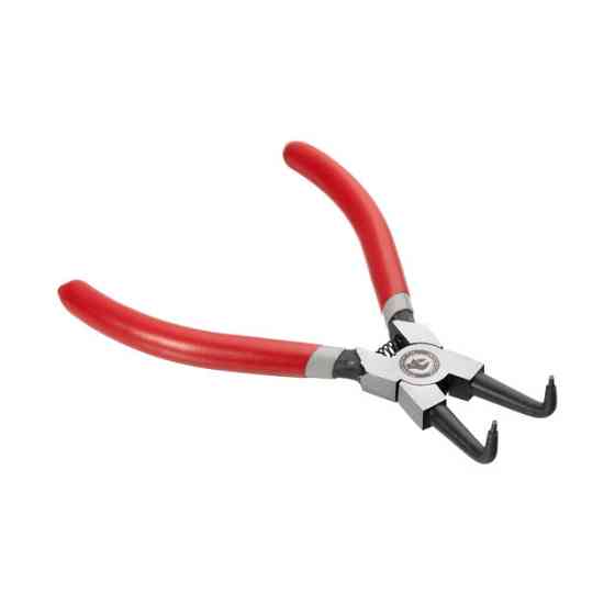 Щипці вигнуті INTERTOOL HT-7006, 150 мм - для внутрішнього монтажу кілець Львів