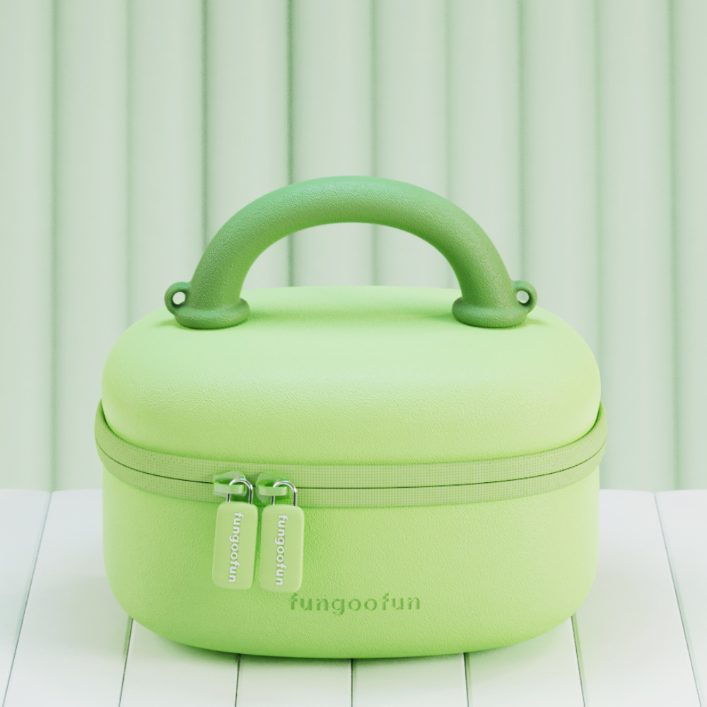 Сумка силіконова жіночий клатч на ремінці з ручкою водонепроникна сумочка Fungoofun, повсякденна, зелена Кам'янець-Подільський - фото 1