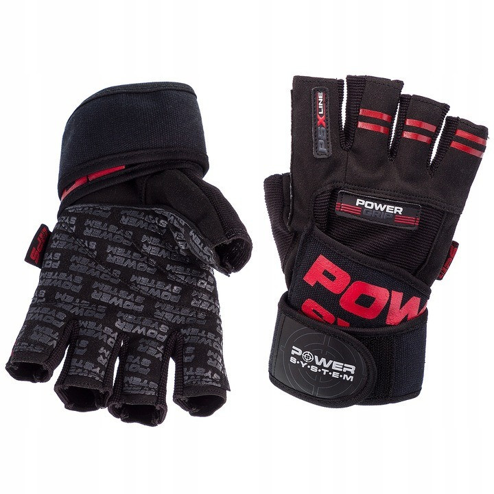 Рукавички для фітнесу Power System PS-2800 Power Grip Red L Кам'янське - фото 4