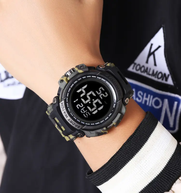 Часы мужские наручные спортивные Skmei 2422 (Камуфляж) Винница - изображение 7