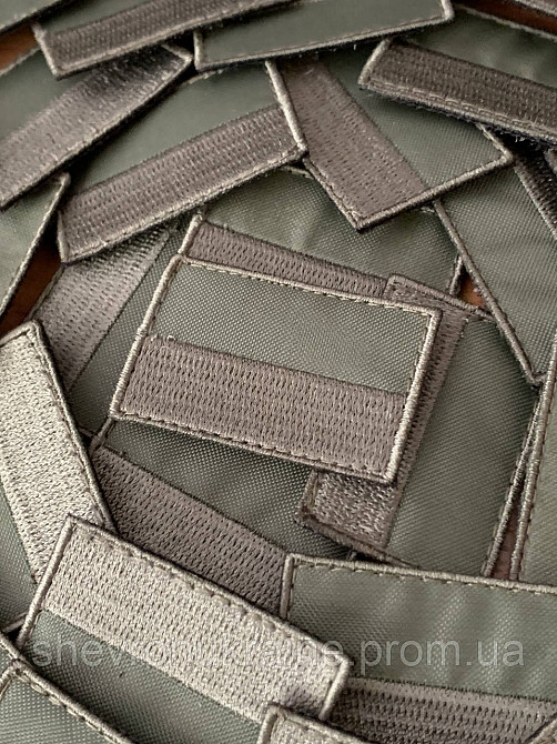 Шеврон Прапор України польовий міні (Форма прямокутна. На липучці) Розмір 3x4.5см Київ - фото 3