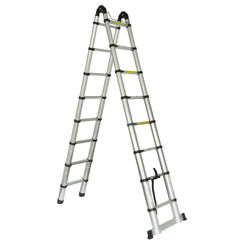 Драбина 16-ти сходинкова 5м універсальна телескопічна SIGMA Житомир - фото 12