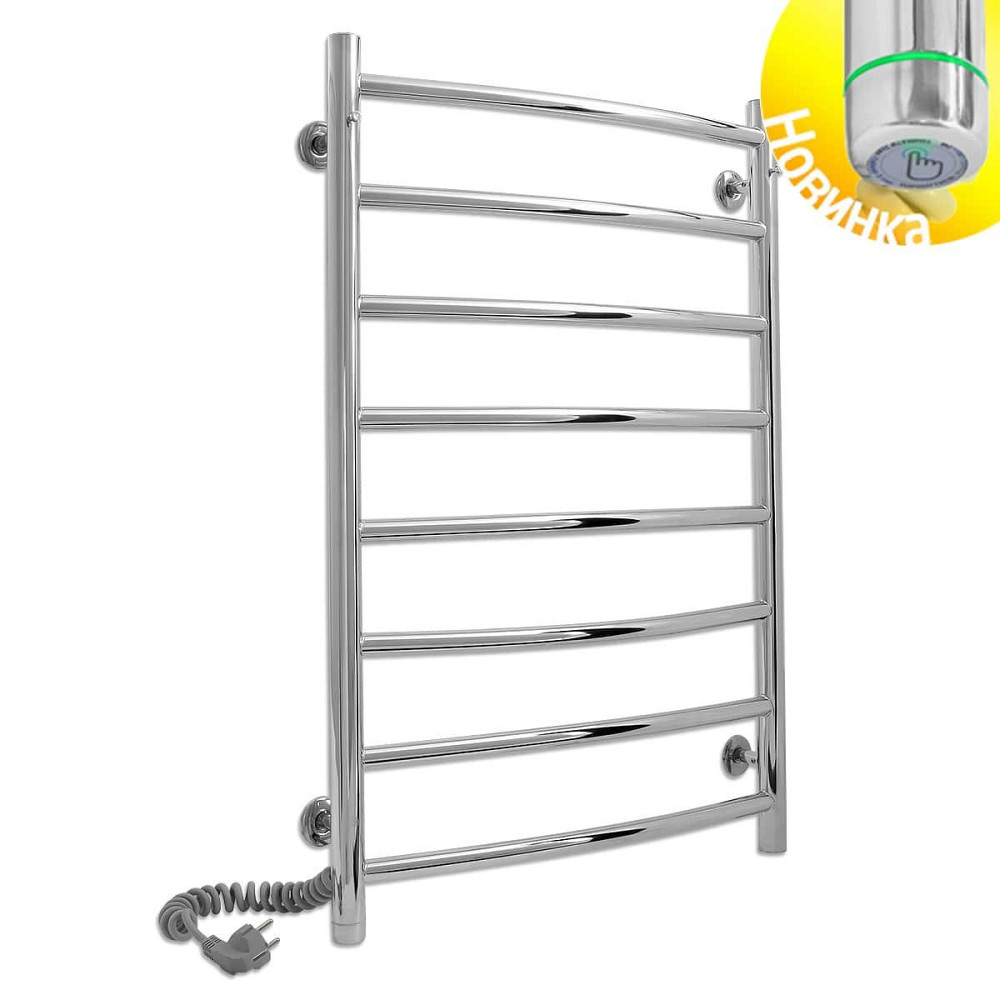 Электрический полотенцесушитель Laris Классик П8 500Х800 Э сенсор S3 левое подключение Киев - изображение 1