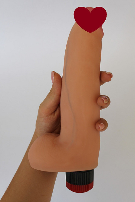 Вібратор EGZO Ciberskin V002 ( 20 см х 4,7 см ) Sex Aura Київ - фото 1