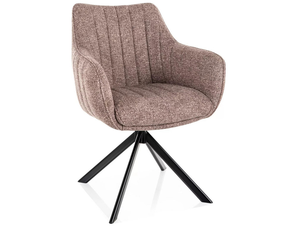 Стілець AZALIA LEO чорний каркас/темний беж 32 Днепр - изображение 1