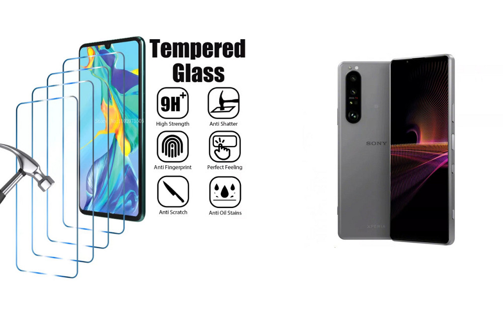 Захисне скло ArmorGlass для Sony Xperia 1 II, Xperia 1 III – стійке до подряпин та ударів Київ - фото 1