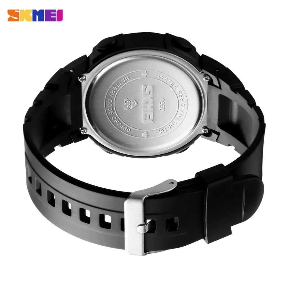 Мужские наручные спортивные часы Skmei 1560 (Черный) Винница - изображение 5