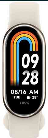 Фитнес Браслет: Mi Smart Band 8 Champagne Gold/ Black. Киев