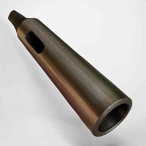 Втулка перехідна Морзе 4/3 (МТ4–МТ3) — адаптер для свердел і інструменту з конусом Морзе, сталева Харків