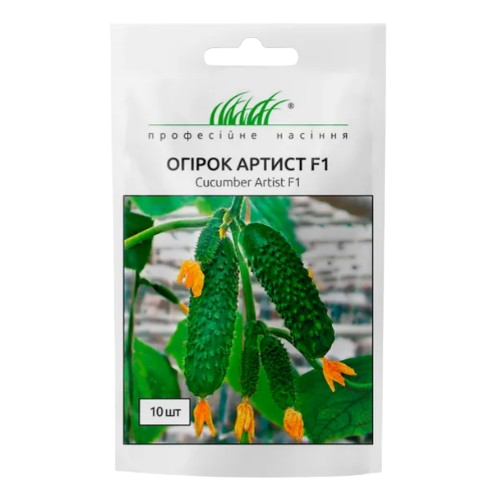 Огірок Артист F1 самозапильний 10шт Професійне насіння Житомир - изображение 2