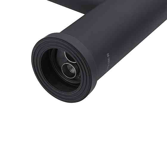 Змішувач для раковини Kroner KRP Edelstahl Klassisch - SCH010 чорний Київ