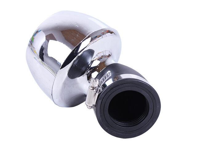 Фільтр нульовий "Turbo" хром. Ø38 мм 45° — АМ Мукачево - фото 2