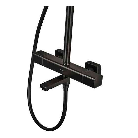 Душова колона Mixxus Premium VIRGO 009-J BLACK з термостатичним змішувачем,3 функції   ( MI6646 ) 36981 Харьков