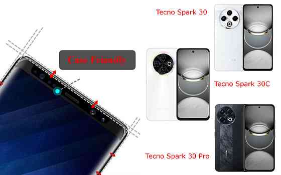 Захисне скло HyperGlass Pro для Tecno Spark 30 KL6, Spark 30C KL5n, Spark 30 Pro – максимальна чутливість та захист Київ