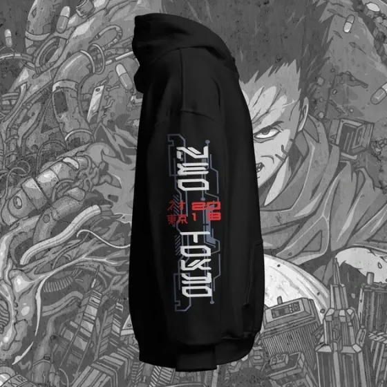 Худи для подростка мальчика с принтом Akira 2 Размер 150 Anime11224 Днепр