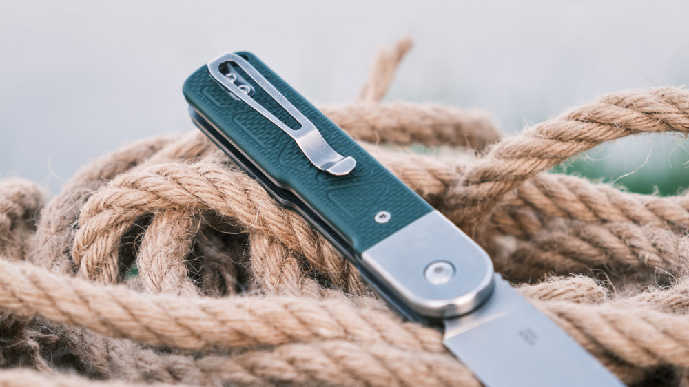 Ніж складаний Ganzo G767-GB зелений Київ - фото 4