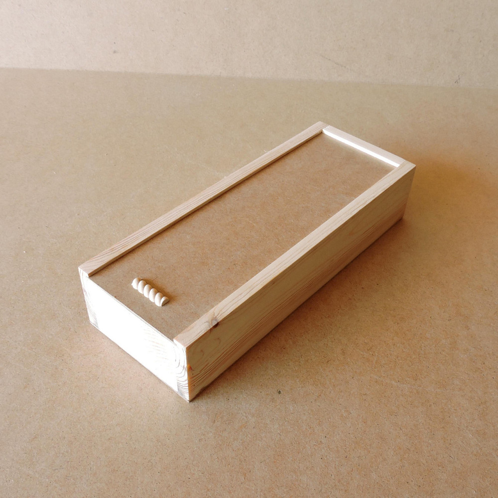 Пенал дерев'яний "Гіацинт" 15х40х8см Миколаїв - фото 1