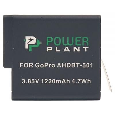 Аккумулятор к фото/видео PowerPlant GoPro AHDBT-501 1220mAh (CB970124) Винница - изображение 1